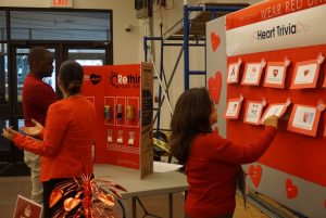 Staff at 13th Annual National Wear Red Day for Women