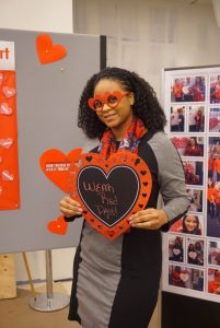 Staff at 13th Annual National Wear Red Day for Women