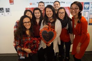 Students at 13th Annual National Wear Red Day for Women