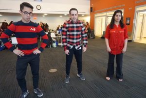 Students dancing at 13th Annual National Wear Red Day for Women