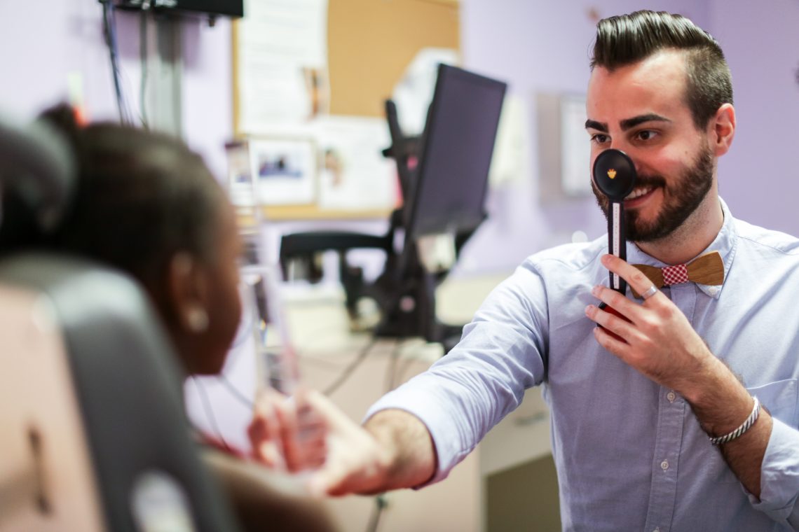 SUNY Optometry's Dr. Matthew Vaughn is on a Mission to Help Every Child