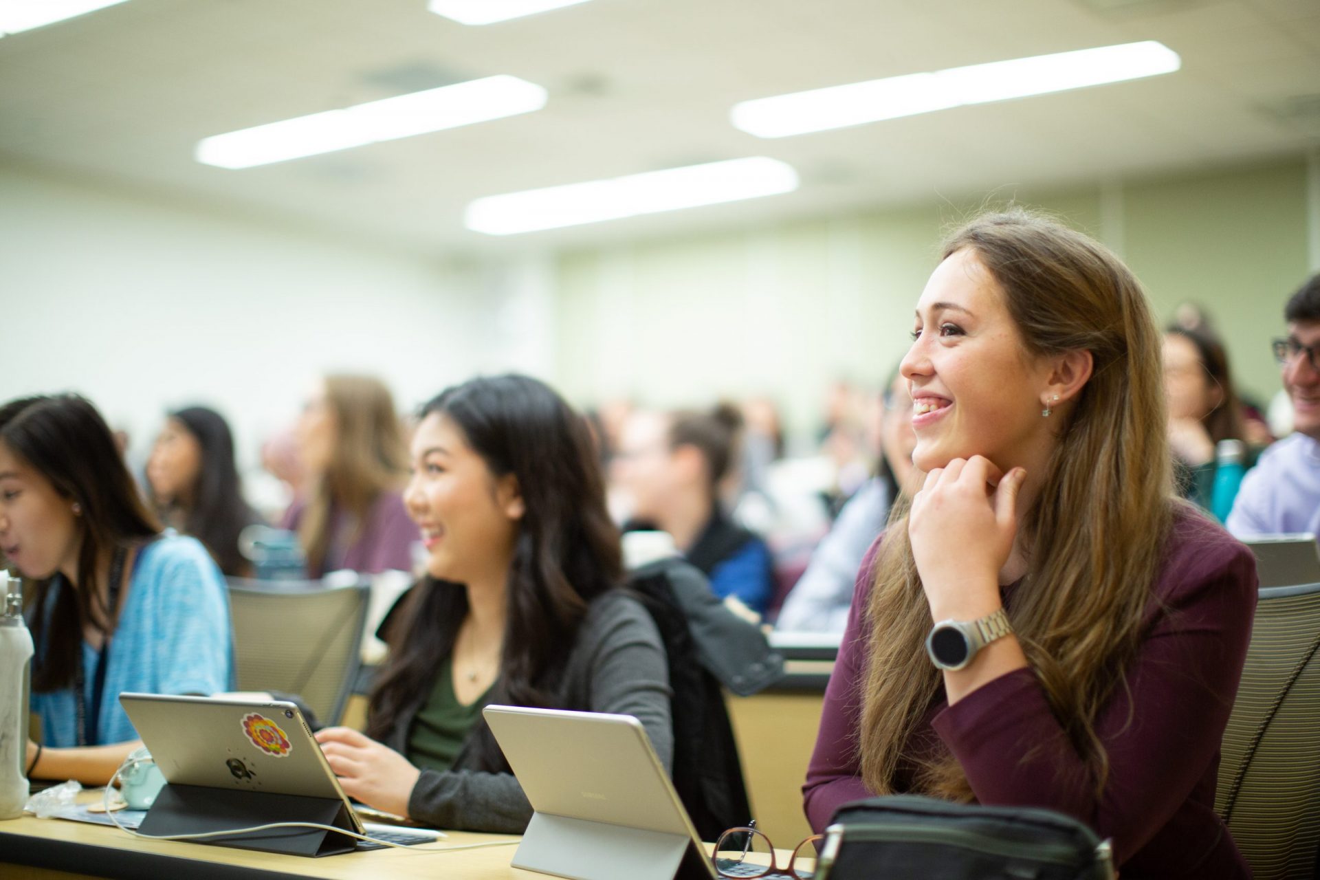 Students in lecture