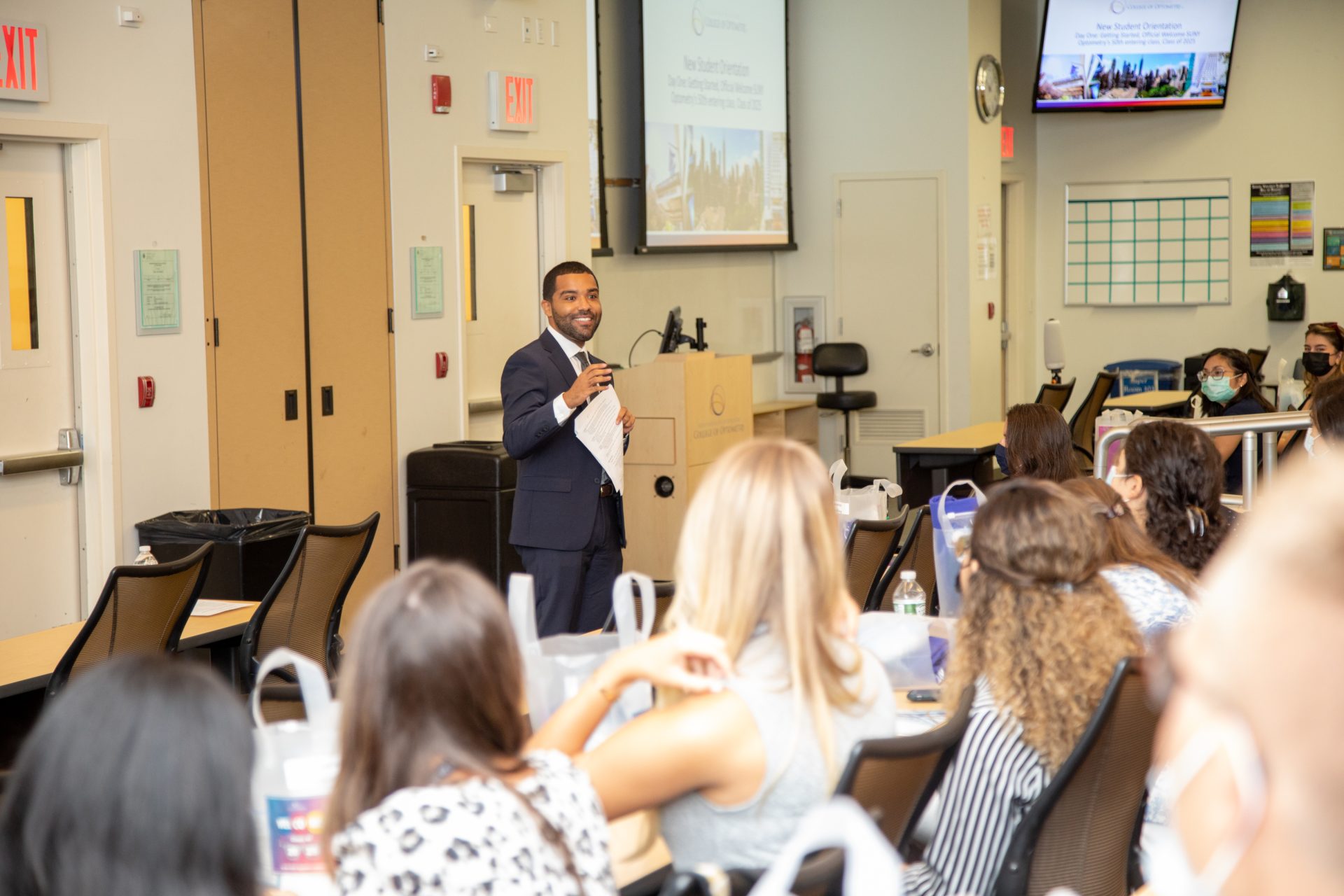 SUNY Optometry Marks A Milestone As 50th Class Begins Training SUNY College Of Optometry suny-optometry-marks-a-milestone-as-50th-class-begins-training-suny-college-of-optometry