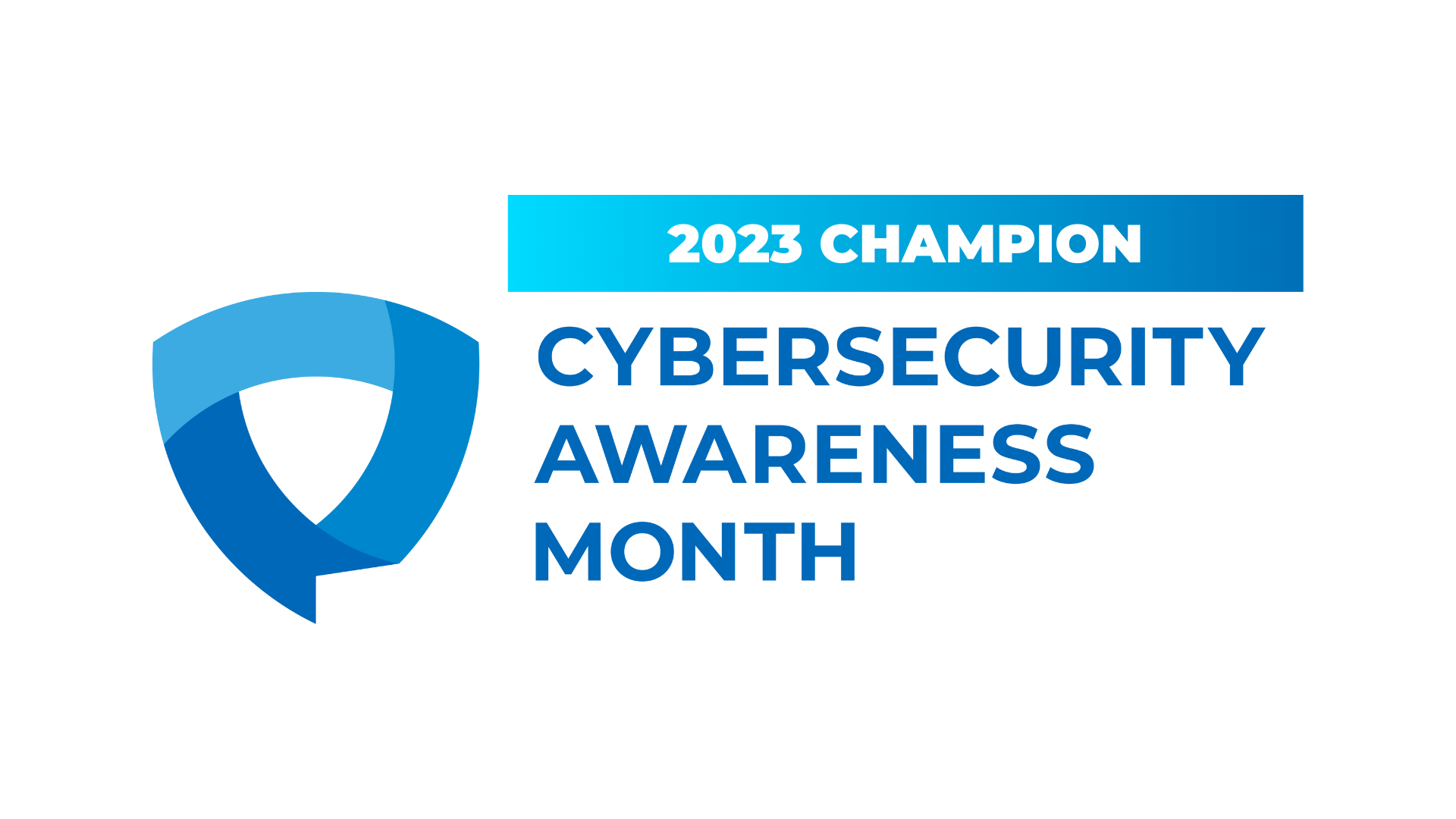 2023 Cybersecurity Awareness Month Champion