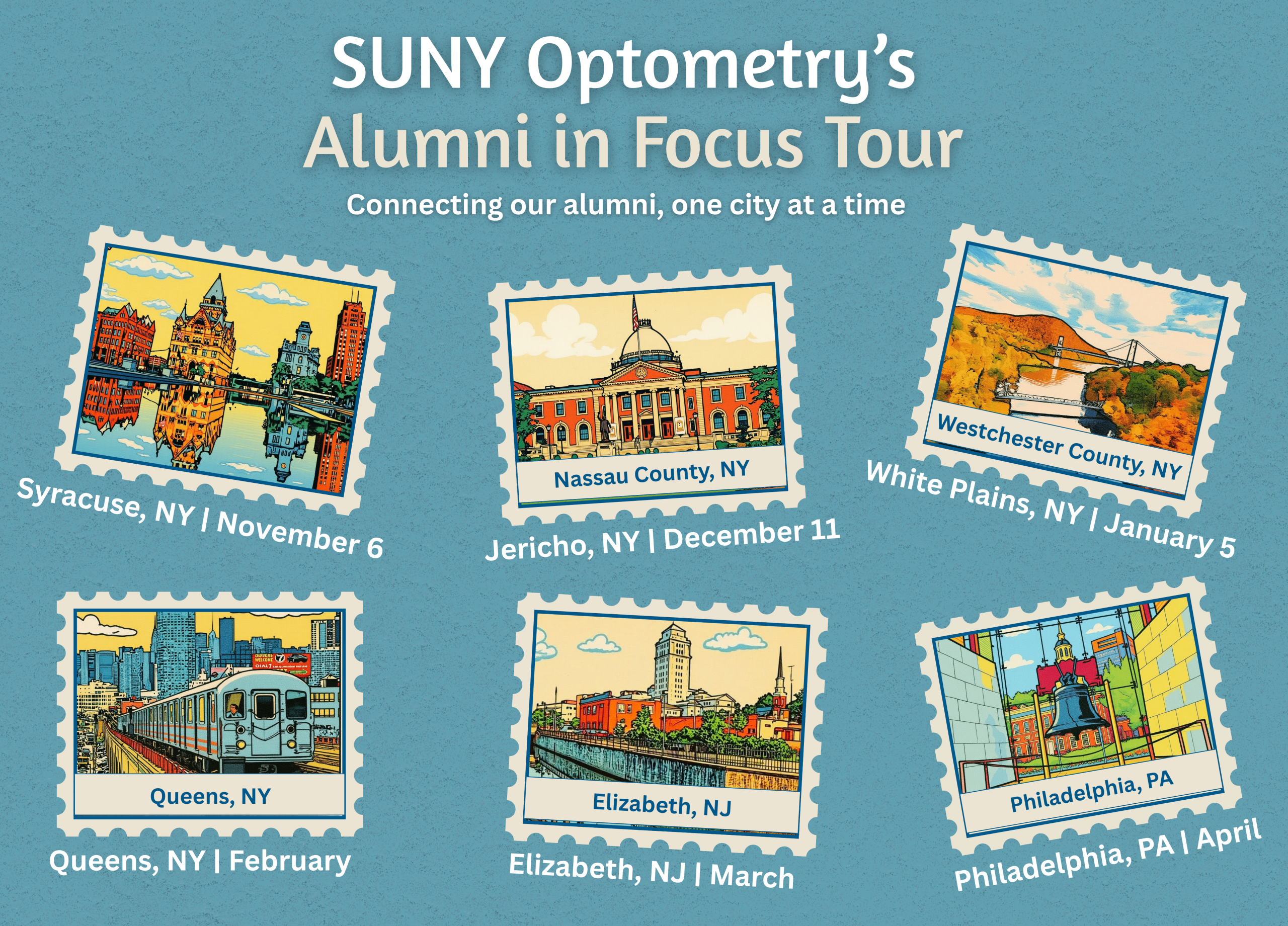 Syracuse Alumni Event Postcard