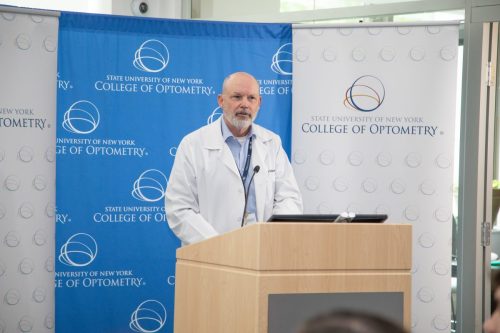 Students at White Coat Ceremony
