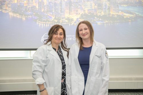Students at White Coat Ceremony