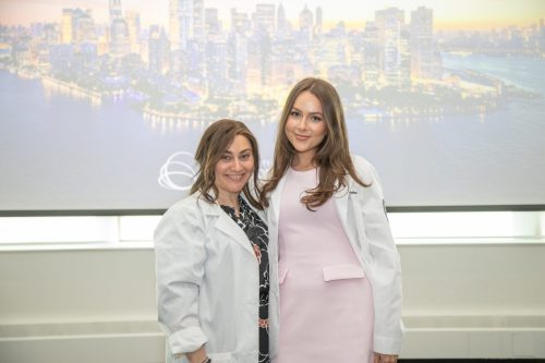 Students at White Coat Ceremony