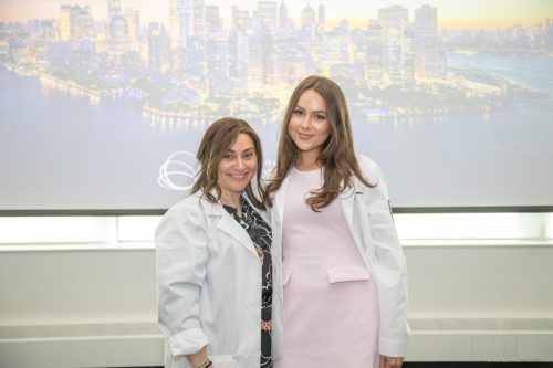 Students at White Coat Ceremony