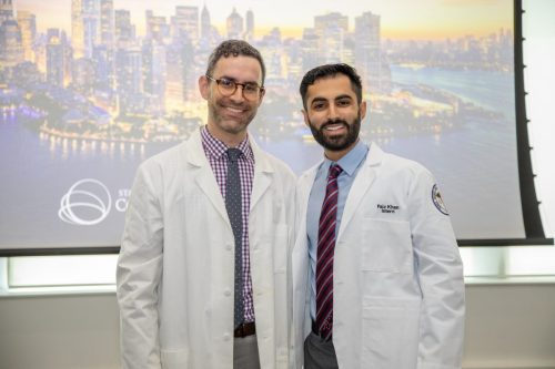 Students at White Coat Ceremony