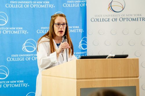 Students at White Coat Ceremony
