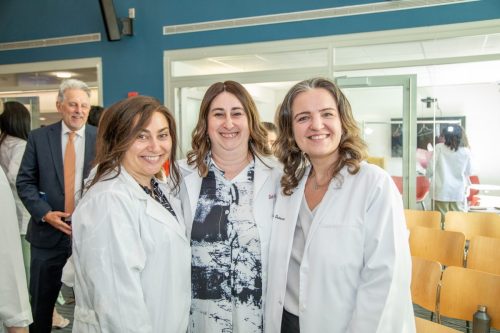 Students at White Coat Ceremony