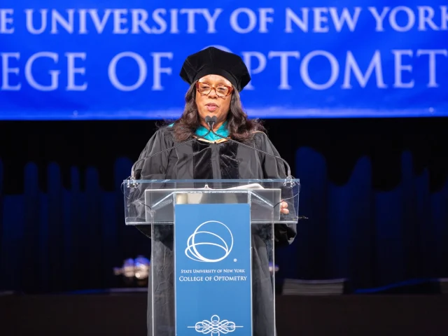 One week ago, the SUNY Optometry Class of 2025 turned their tassels and stepped into their future as doctors of optometry! 🎓✨

The energy, excitement, and accomplishment of that day are still fresh in our minds. Stay tuned, more photos are on the way! 

#Commencement #SUNYOptometry #Optometrist #Classof2025
