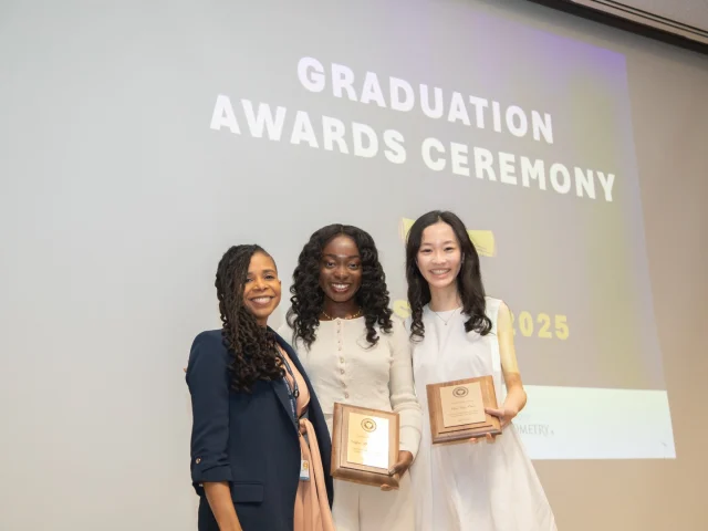 Last week’s Commencement Day began with a special celebration honoring the outstanding achievements of our graduates at the SUNY Optometry Awards Ceremony. We recognized the dedication and hard work that brought these students to the finish line. Congratulations to all our award recipients!
