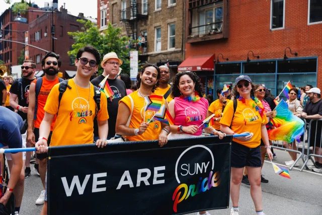 🌈 Still glowing from Pride! 🌈

We were thrilled to march in Pride with @suny this past pride weekend. It was a powerful day of unity and we were proud to show up with sun protection and eye health in mind! 

Thank you to everyone who marched, supported, and cheered us on