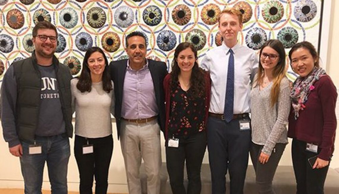 SOAPP members welcome Dr. Amir Khoshnevis, who has had a successful private practice in Charlotte, N.C. for 20 years,to campus in October 2018